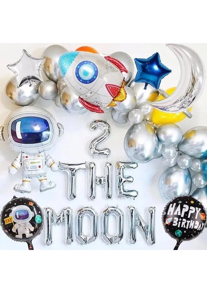 Uzay Temalı Balon Set
