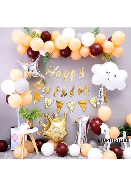 Lüks 1 Yaş Balon Set