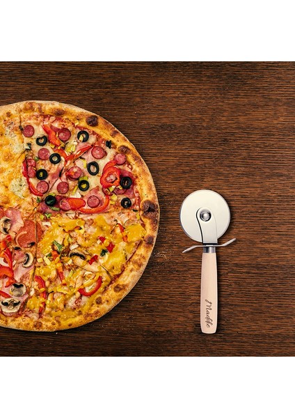 Hamur ve Pizza Kesici Çelik Imbottiti Design