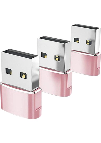 Tip-1 Ila USB 2.0 Dönüştürücü Adaptör Pembe Pembe (Yurt Dışından)