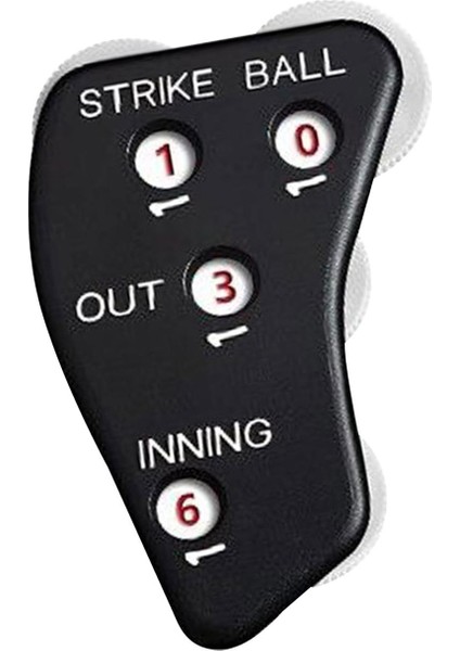 Beyzbol Hakem, Softbol Empir Dişli Göstergesi Hakem Cihazı Siyah Arama Hakem Göstergesi 4 Top Strike Innings Için Kadran (Yurt Dışından) indirimleri