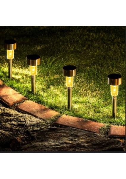 Gün Işığı Led Solar Güneş Enerjili Bahçe Lambası 1 Li Metal Gövdeli fırsatları