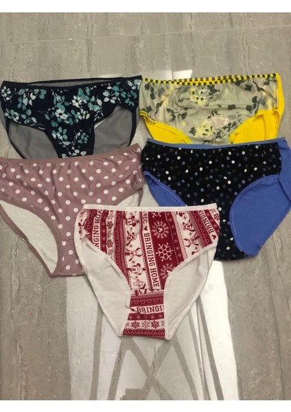 Ebruli Butik Kadın Külot 5li