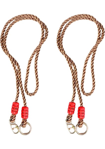 2pcs Lastik Oyun Alanı Aksesuarları Için Hamak Ipi Açık Salıncaklar Kamp (Yurt Dışından)