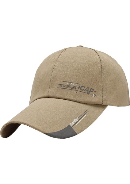 Beyzbol Şapkası Golf Cap Trucker Şapka Açık Hava Aktiviteleri Yürüyüş Seyahat Haki (Yurt Dışından) modelleri