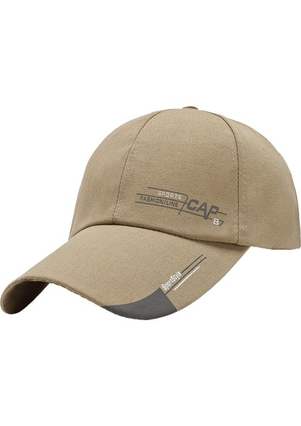 Beyzbol Şapkası Golf Cap Trucker Şapka Açık Hava Aktiviteleri Yürüyüş Seyahat Haki (Yurt Dışından) fırsatları