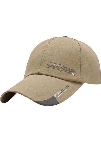 Beyzbol Şapkası Golf Cap Trucker Şapka Açık Hava Aktiviteleri Yürüyüş Seyahat Haki (Yurt Dışından) indirimleri