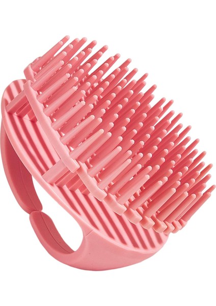 Kafa Derisi Masajı Yuvarlak Saç Yıkama Tarağı Evcil Hayvan Bakım Temizleme Pembe (Yurt Dışından) fırsatları