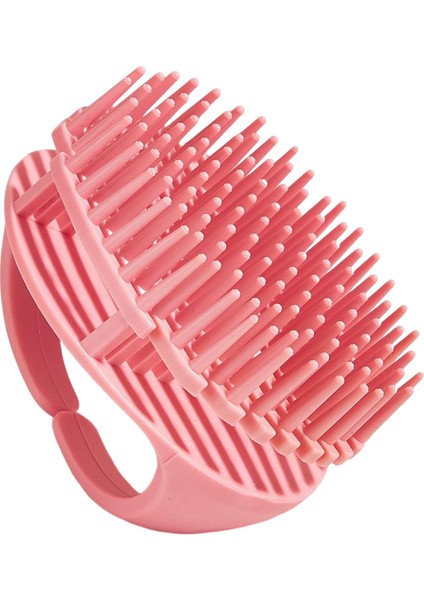 Kafa Derisi Masajı Yuvarlak Saç Yıkama Tarağı Evcil Hayvan Bakım Temizleme Pembe (Yurt Dışından) indirimleri