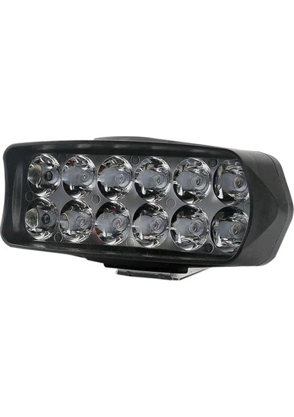 12 LED Evrensel Motosiklet Spot Işık Süper Parlak Far Sürüş Işığı 12 LED 18 W (Yurt Dışından)