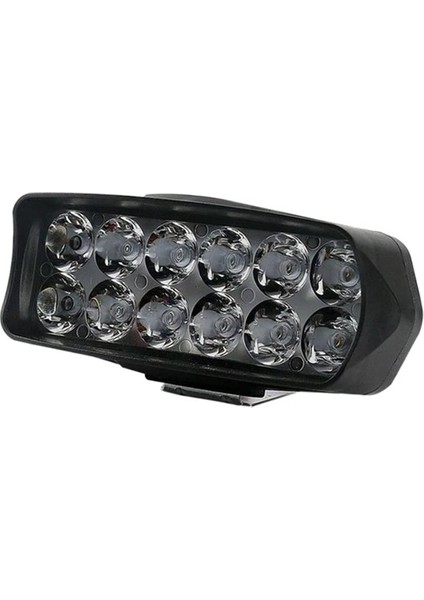 12 LED Evrensel Motosiklet Spot Işık Süper Parlak Far Sürüş Işığı 12 LED 18 W (Yurt Dışından)