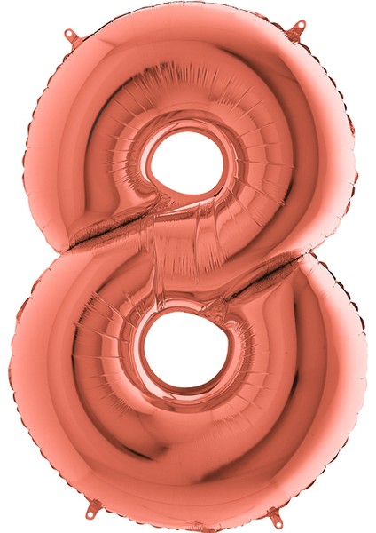 Grabo Rakam Folyo Balon 40" Bronz -8-