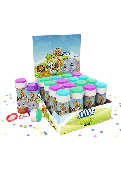 Jungle Club Köpük Balon Stantlı 36LI