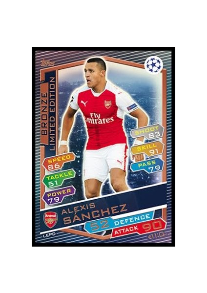 2016 Bronze Lımıted Edıtıon Alexıs Sanchez