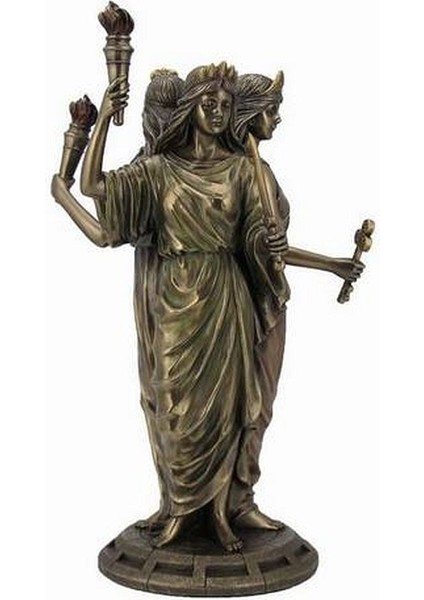 Mitolojik Hecate Büyü Tanrıçası Figürü 30CM