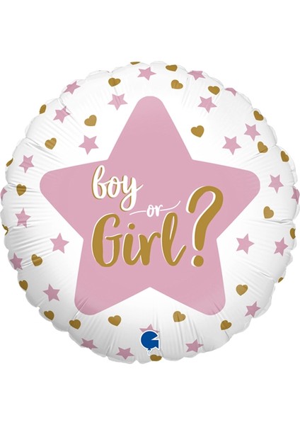 18" Grabo Folyo Balon -Gender Revel-