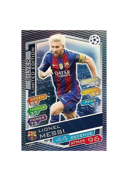 Lionel Messi SILVER Lımıted Edıtıon