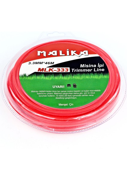 3 Köşe Misina / Tırpan / 3.3 mm / 46 Metre / Malika /