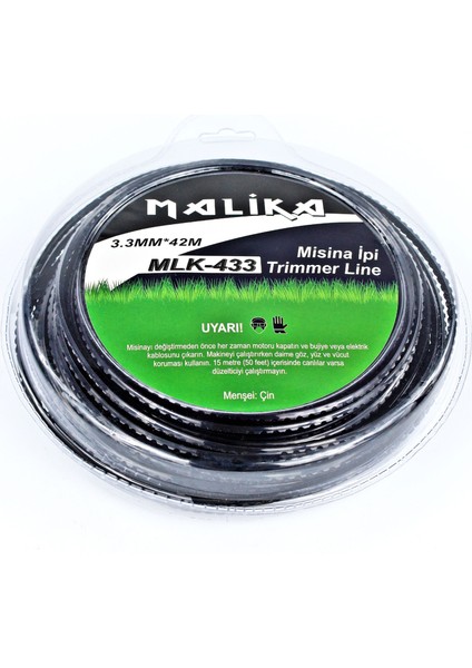 4 Köşe Misina / Tırpan / 3.3 mm / 42 Metre / Malika /