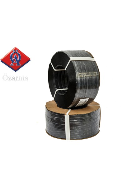 - P.P Otomatik Makine Çemberi Siyah 12 MM * 0.70 / 2200 Metre fiyatları