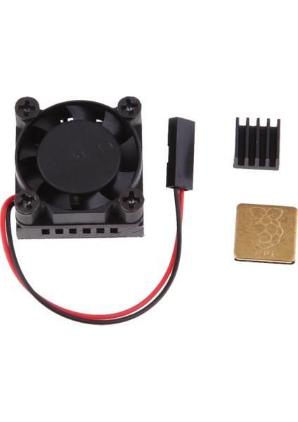 Raspberry Pi 3b, 2, 1 Için Alüminyum Soğutucu ile Soğutma Fan Sistemi Modülü (Yurt Dışından)