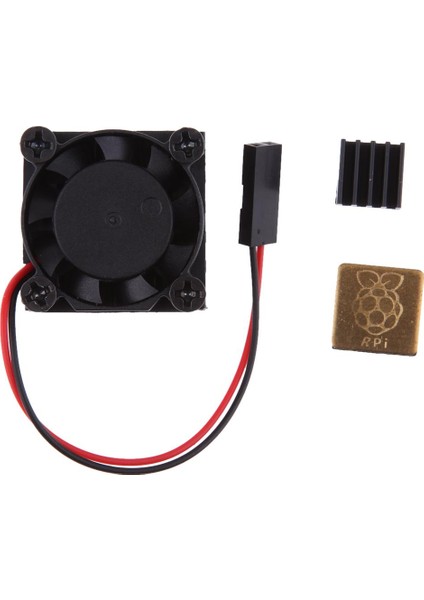 Raspberry Pi 3b, 2, 1 Için Alüminyum Soğutucu ile Soğutma Fan Sistemi Modülü (Yurt Dışından)