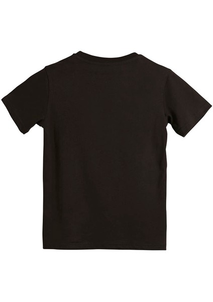 Bear Tee Kids Siyah T-Shirt Çocuk Tişört