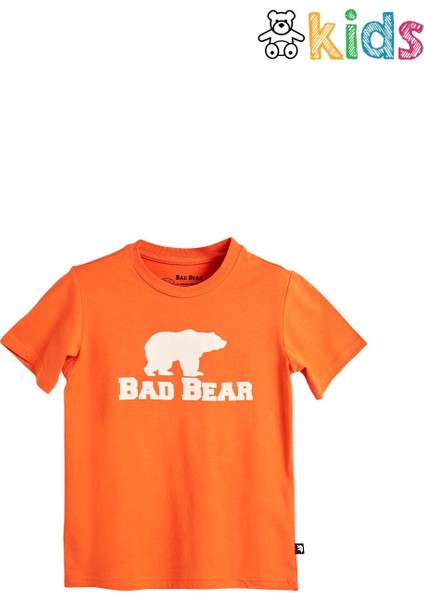 Bear Tee Kids Turuncu T-Shirt Çocuk Tişört