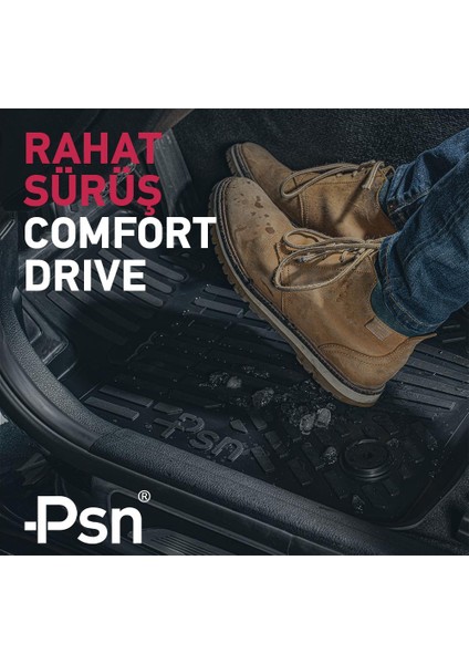 Ford Connect (2022-..) Ile Uyumlu - Araca Özel Paspas modelleri