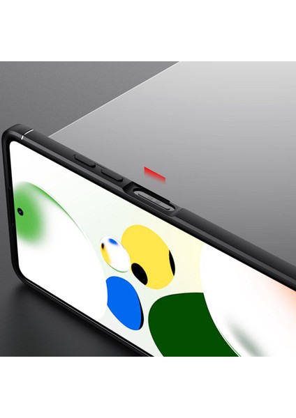Xiaomi Poco X5 Pro 5g Focus Serisi Yüzük Standlı Silikon Kılıf - Siyah AL3363