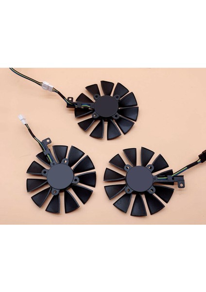 3pcs Yeni Pc 87MM 4 Pimli Grafik Kartı Fanı Asus Strix Gtx Için Harika Uyumlu (Yurt Dışından)