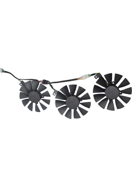 3pcs Yeni Pc 87MM 4 Pimli Grafik Kartı Fanı Asus Strix Gtx Için Harika Uyumlu (Yurt Dışından)