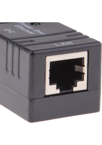 Ethernet Enjektörü IEEE802.3AF (At) Splitter Adaptörü Üzerindeki Pasif Poe Gücü (Yurt Dışından)