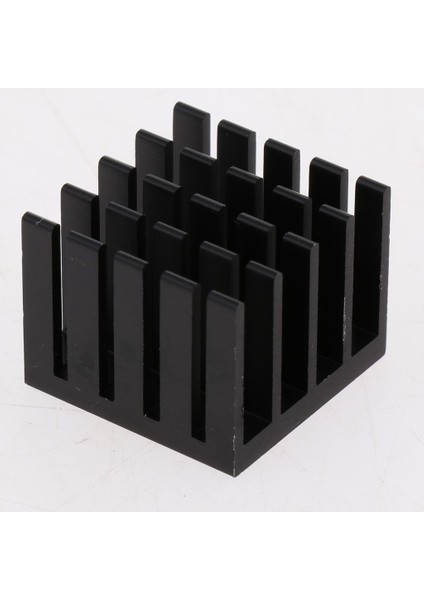 10PCS Siyah 0.8 "x0.8" X0.6 "alüminyum Isı Lavabosu Ispinin Soğutucu Fin Modülü (Yurt Dışından) modelleri