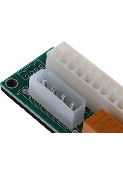 Atx 24PIN - 4pin Çift Psu Güç Kaynağı Senkron Başlat Hattı Genişletici Kart (Yurt Dışından) fırsatları