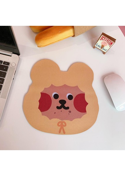 Sevimli Küçük Çizgi Film Fare Ped Kaymaz Kauçuk Taban Mousepad Öğrenci Ofis Sessiz Ayı (Yurt Dışından) fiyatları