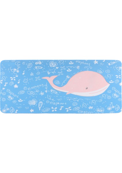 Cartoon-Whale Mouse Pad Dizüstü Bilgisayar Oyun Fare Mat Pad Klavye Fare Pad 700X300X3MM (Yurt Dışından) modelleri