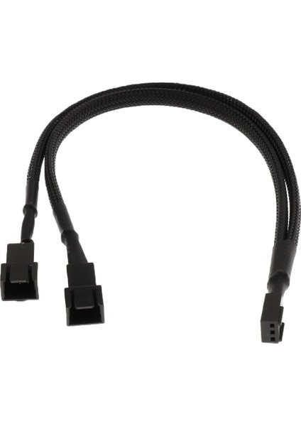 Kasa Fan Ayırıcı Kablosu, 4pin Pwm Kordonlar Ayırıcı Güç Dönüştürücü Adaptörü Siyah (Yurt Dışından) indirimleri