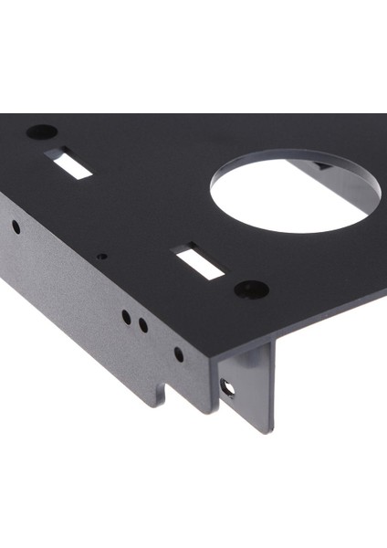 Siyah Sabit Disk Için Iki Bağlantı Noktası 2.5 'ila 3.5' 'montaj Braketi Adaptörü (Yurt Dışından)