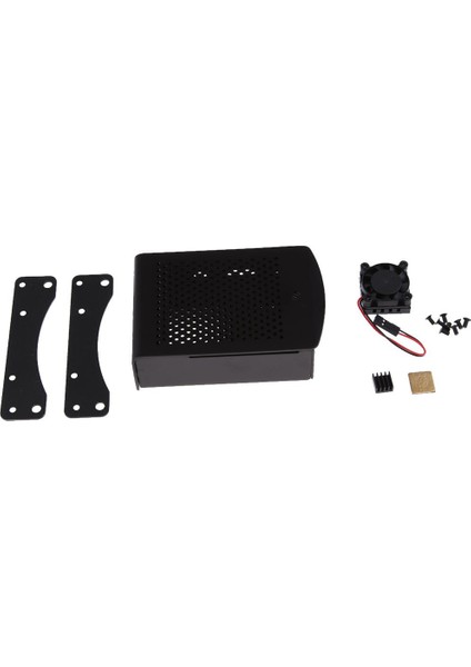 Ahududu Siyahı Için Fan 2pin ile Dayanıklı Metal Kasa Kutusu Kapağı Muhafaza Koruyucusu (Yurt Dışından)