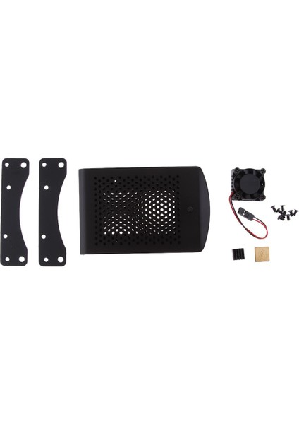 Ahududu Siyahı Için Fan 2pin ile Dayanıklı Metal Kasa Kutusu Kapağı Muhafaza Koruyucusu (Yurt Dışından)