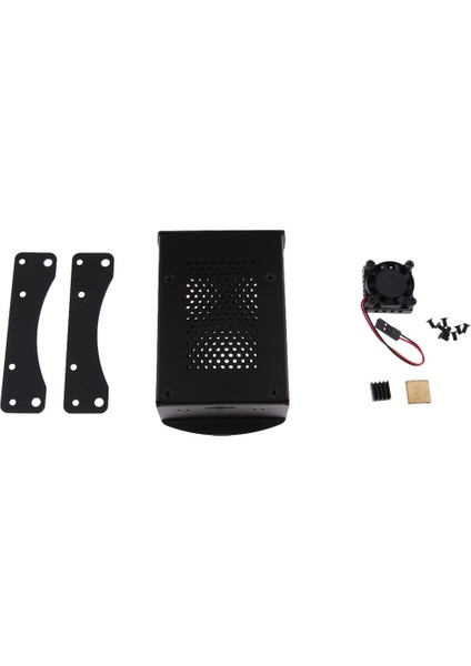 Ahududu Siyahı Için Fan 2pin ile Dayanıklı Metal Kasa Kutusu Kapağı Muhafaza Koruyucusu (Yurt Dışından)