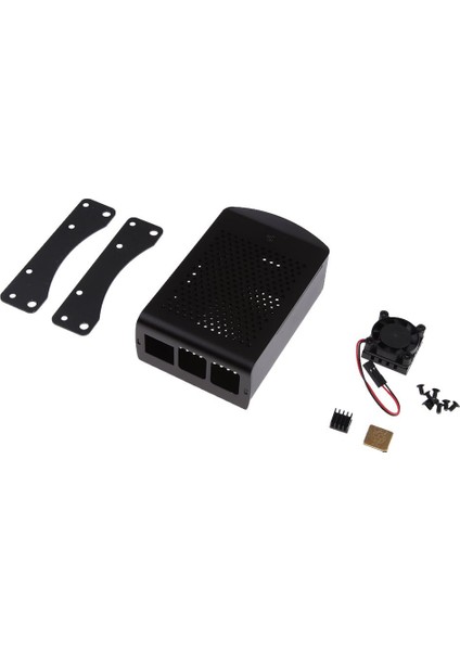 Ahududu Siyahı Için Fan 2pin ile Dayanıklı Metal Kasa Kutusu Kapağı Muhafaza Koruyucusu (Yurt Dışından)