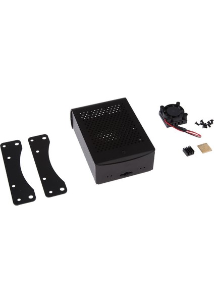 Ahududu Siyahı Için Fan 2pin ile Dayanıklı Metal Kasa Kutusu Kapağı Muhafaza Koruyucusu (Yurt Dışından)
