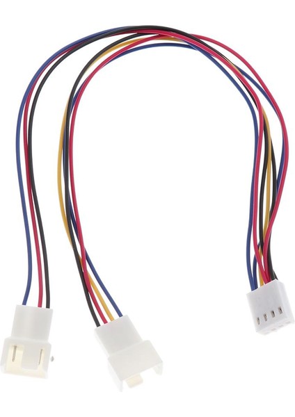 2 Yol Pwm Splitter Hub Pc Soğutucu Fan Güç Kablosu 1x Dişi - 4x Erkek 260MM (Yurt Dışından)