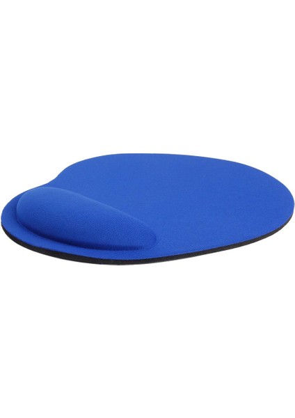 Mavi Kauçuk Fareler Mouse Pad Mat Bilek Dinlenme Desteği ile Pc Dizüstü Bilgisayar Dizüstü Bilgisayar (Yurt Dışından)
