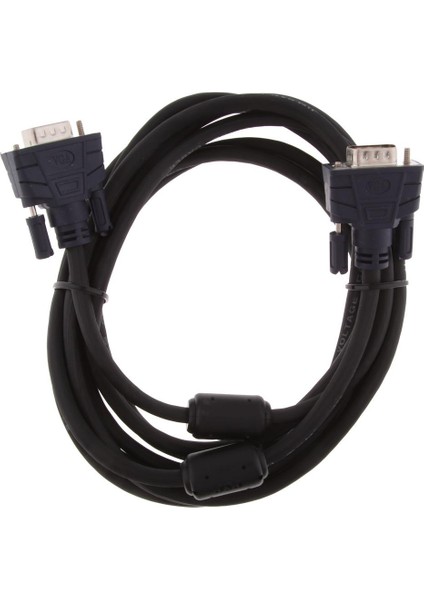 Bilgisayar Monitörü VGA Uzatma Kablosu Hd Dizüstü Bilgisayar Pc 3 Tetre Için Erkek Erkek Erkek (Yurt Dışından)