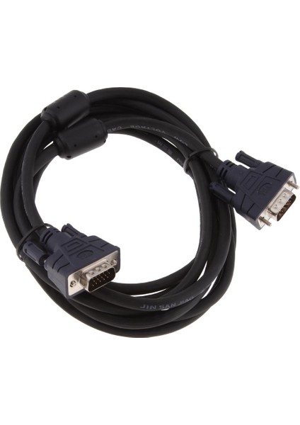 Bilgisayar Monitörü VGA Uzatma Kablosu Hd Dizüstü Bilgisayar Pc 3 Tetre Için Erkek Erkek Erkek (Yurt Dışından)