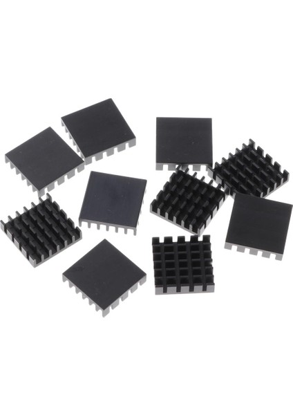 Mini Ic Chip VGA Ram Soğutma Ispinirleri Fin Soğutucu Kiti, Alüminyum, (Yurt Dışından)