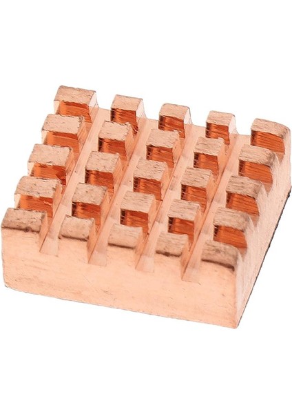 3 Adet Isı Emici 14 * 14 * 5mm / 8 * 8 * 5mm Alüminyum Soğutucu Radyatör + Bakır Soğutucu (Yurt Dışından)